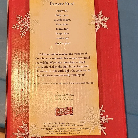 Frosty Fun 2004 Hallmark Keepsake in Original Box - Picture 8 of 9